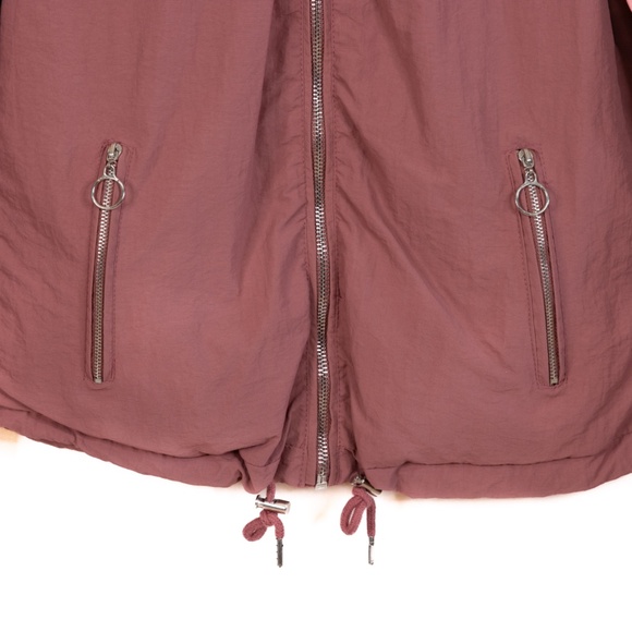 Ashley By 26 International Mauve Hooded Utility Jacket, Size M - Picture 9 of 12